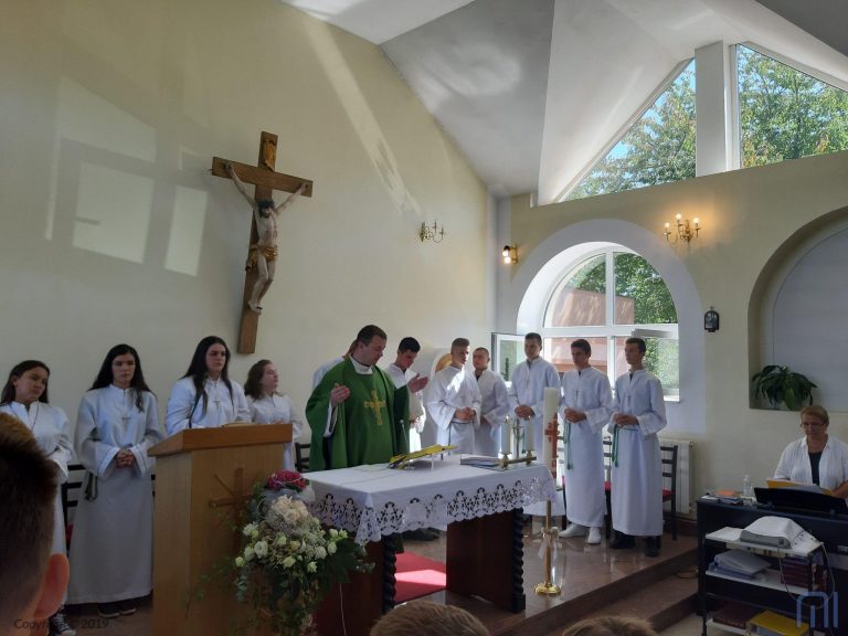 Oproštajna sv. Misa od vlč. Ante Barišića