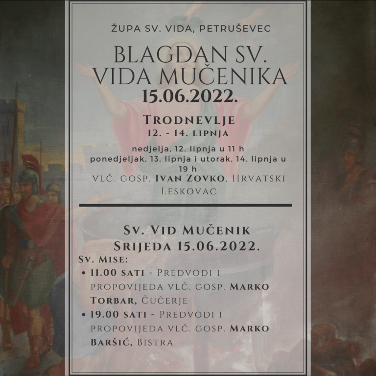Proslava sv. Vida, 2022.