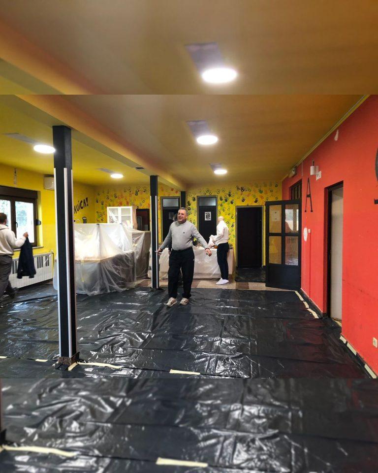 Nastavak uređenja župne kuće i župne dvorane